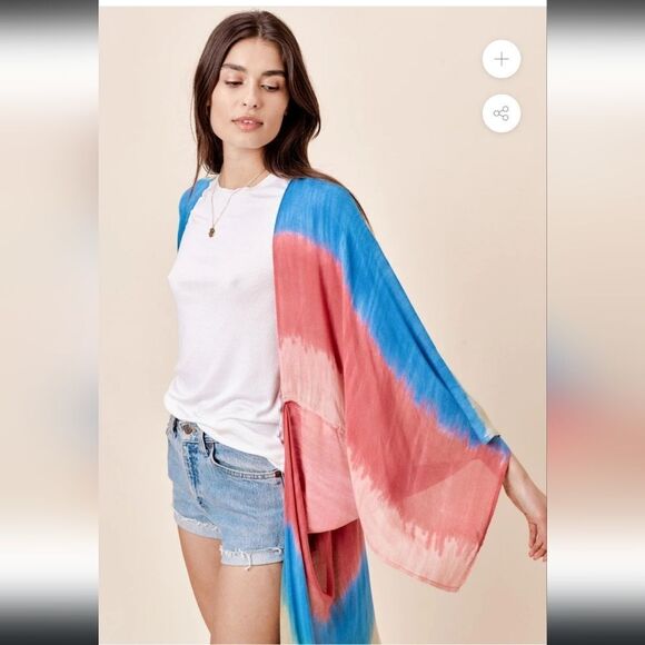 Lovestitch, Sunrise Kimono , One Size fits all - Picture 2 of 10